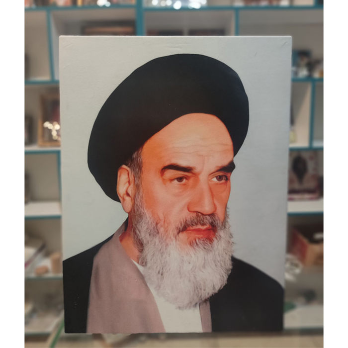 تابلو بوم مخمل طرح امام خمینی مدل K01