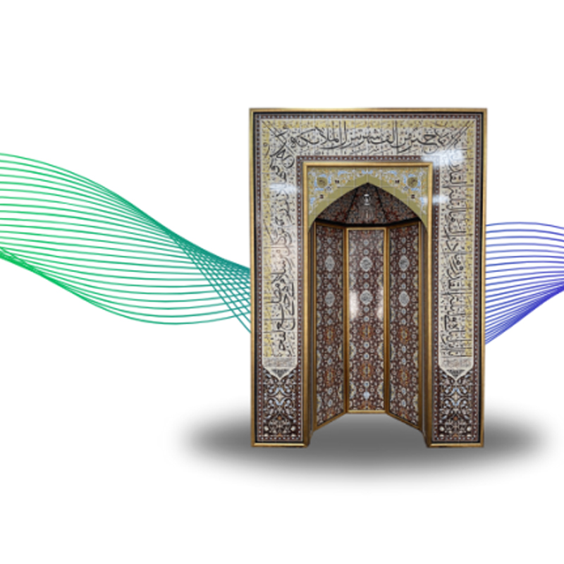 محراب نماز پیش ساخته مناسب نمازخانه ها و مساجد