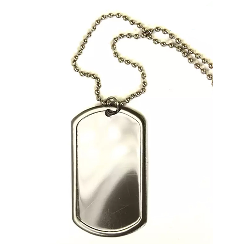 گردبند پلاک هویت جنگی با متن دلخواه