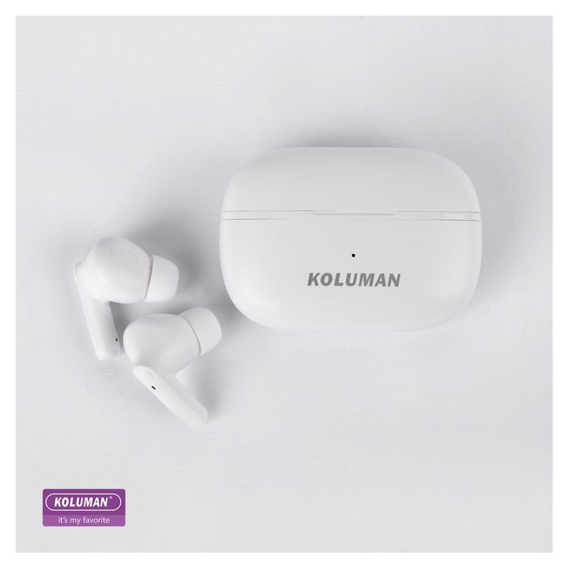 هدفون بلوتوثی کلومن مدل K-TW19 سفید