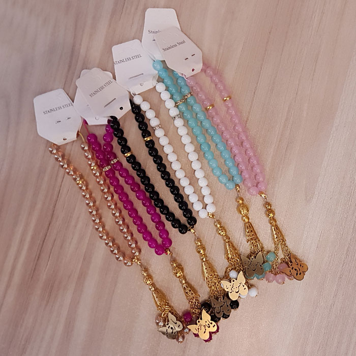 تسبیح ۳۳ دانه زنجیری مولتی‌ دار